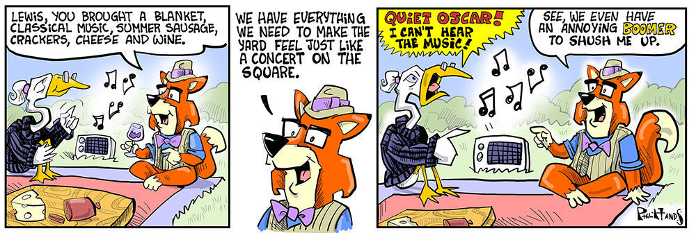 Concert not on the square